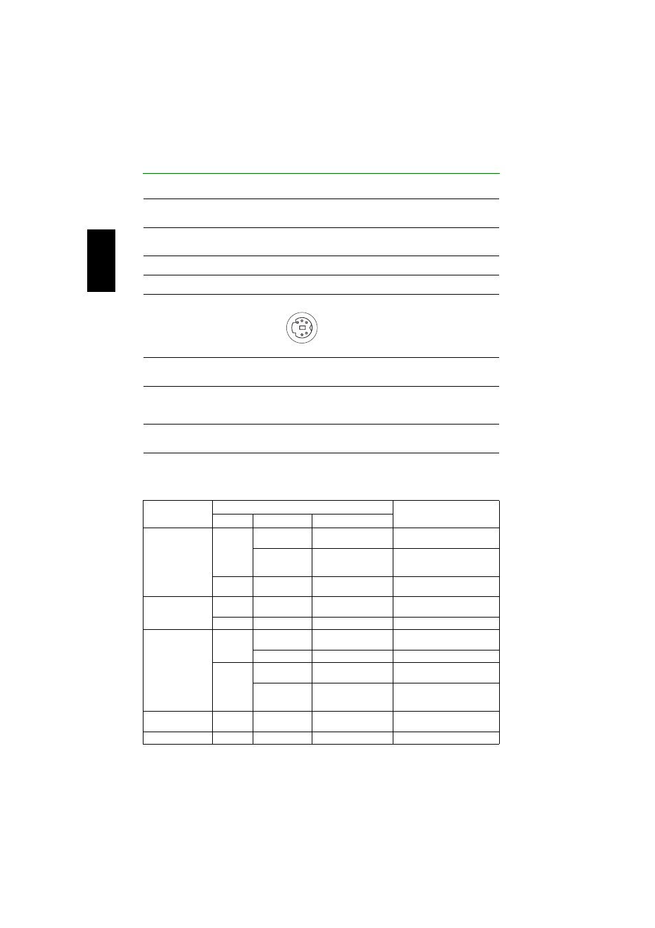 Ac adapter the, Series complies with the following specifications, Crw2200sx | Yamaha CRW2200SX User Manual | Page 43 / 47