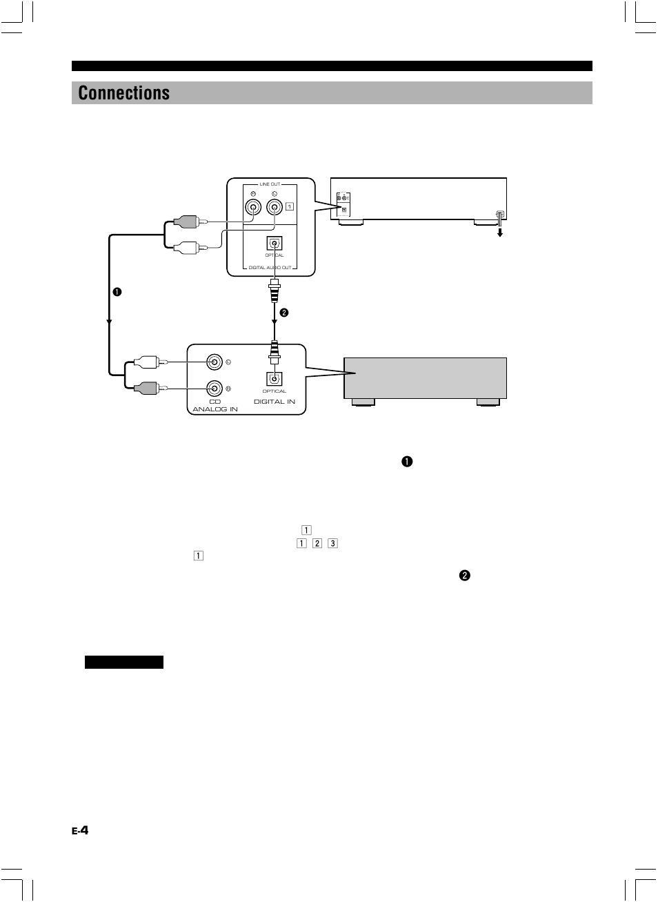 Connections | Yamaha 506 User Manual | Page 8 / 28