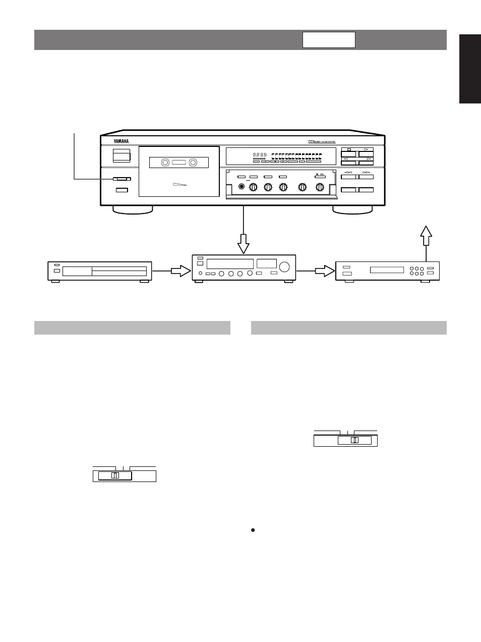 Timer recording/playback ( kx-493 only), Timer recording, Timer playback | English, Timer recording timer playback | Yamaha YHT KX-393 User Manual | Page 13 / 18