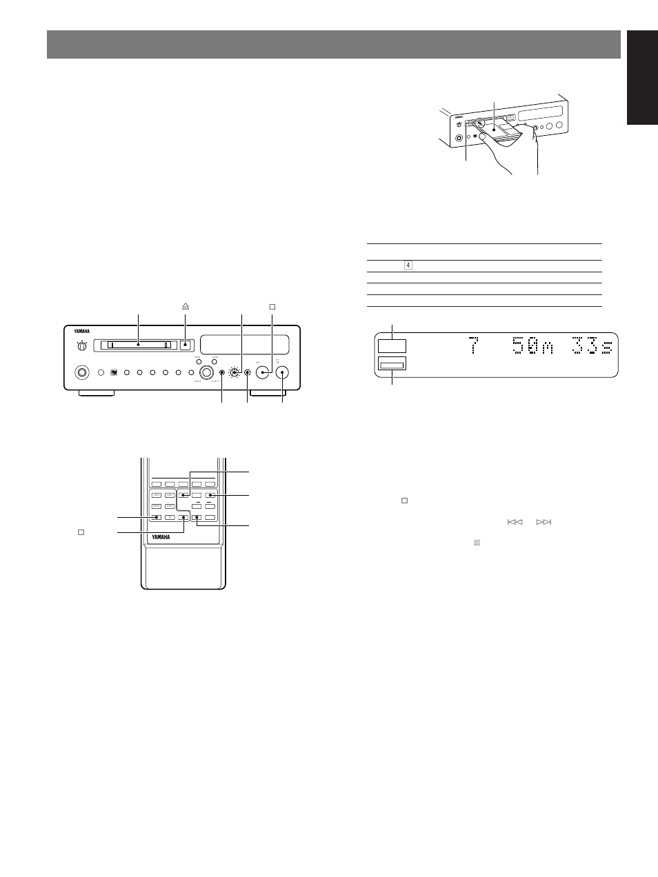 Recording, English, Insert an md | Locate the point where you want to start recording, Natural sound minidisc recorder mdx-9 | Yamaha MDX-9 User Manual | Page 13 / 28