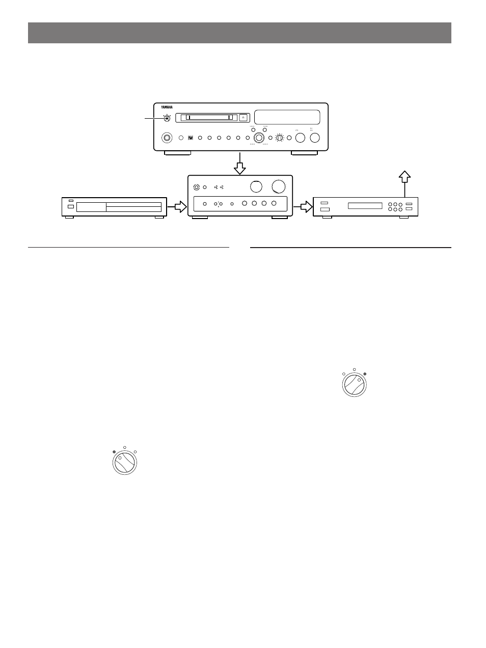 Timer operations, Timer recording, Timer playback | Timer recording 1, Timer playback 1, Set this unit’s recording options, Turn down the volume on your amplifier/receiver, Set timer to rec, Set timer to play, This has no effect on the recording level | Yamaha MDX-9 User Manual | Page 22 / 28