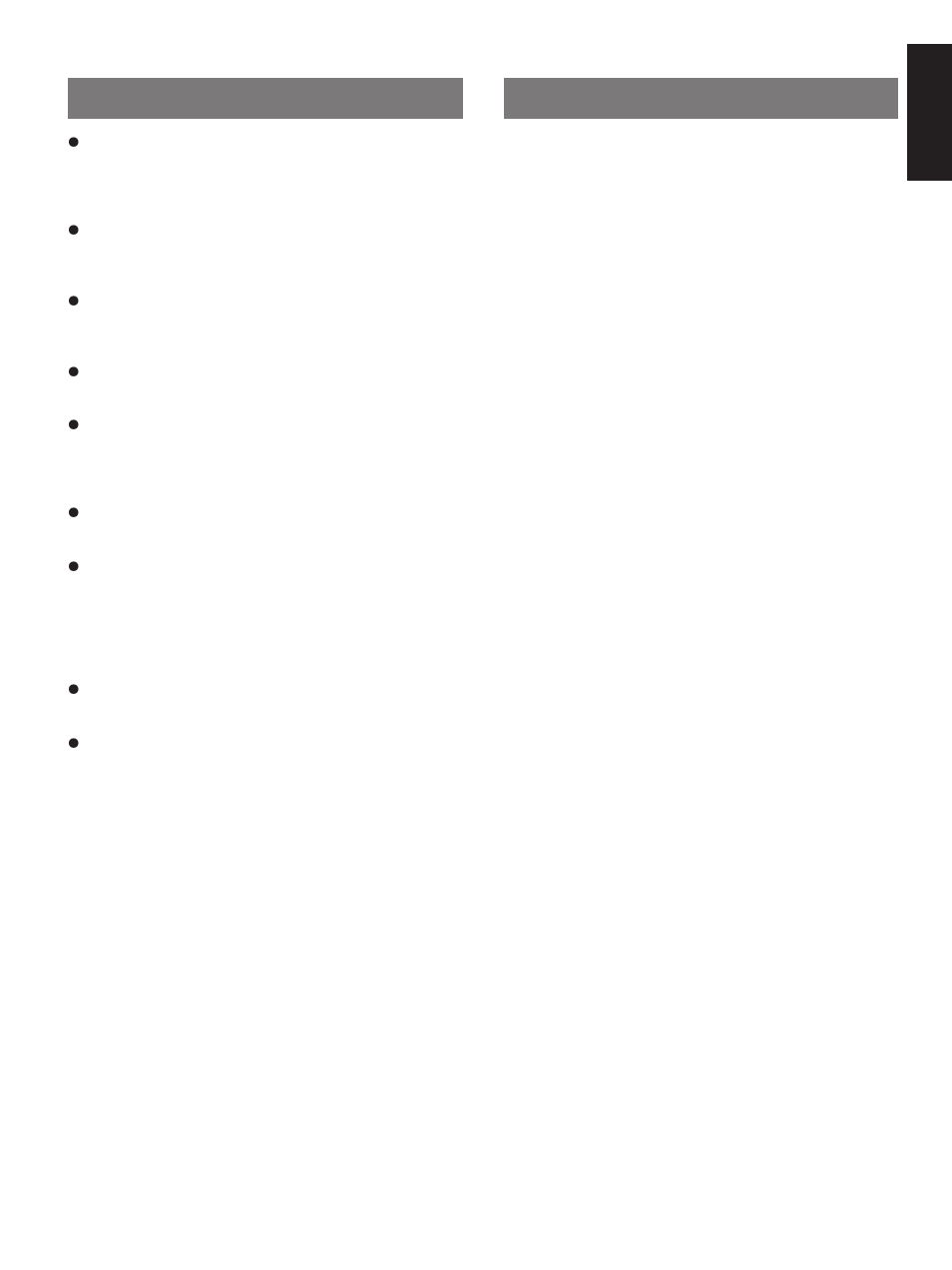 Contents features, English | Yamaha MDX-9 User Manual | Page 3 / 28
