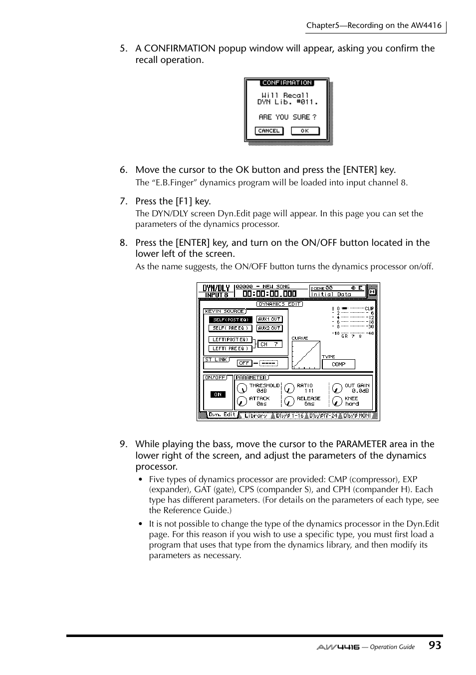 Yamaha AW4416 User Manual | Page 106 / 280