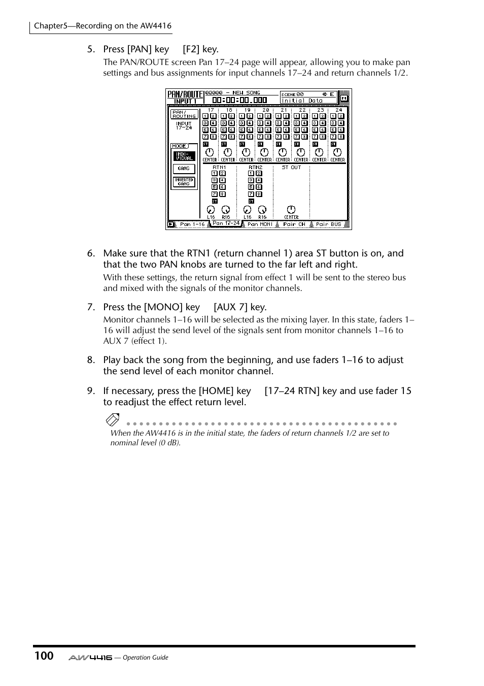 Yamaha AW4416 User Manual | Page 113 / 280