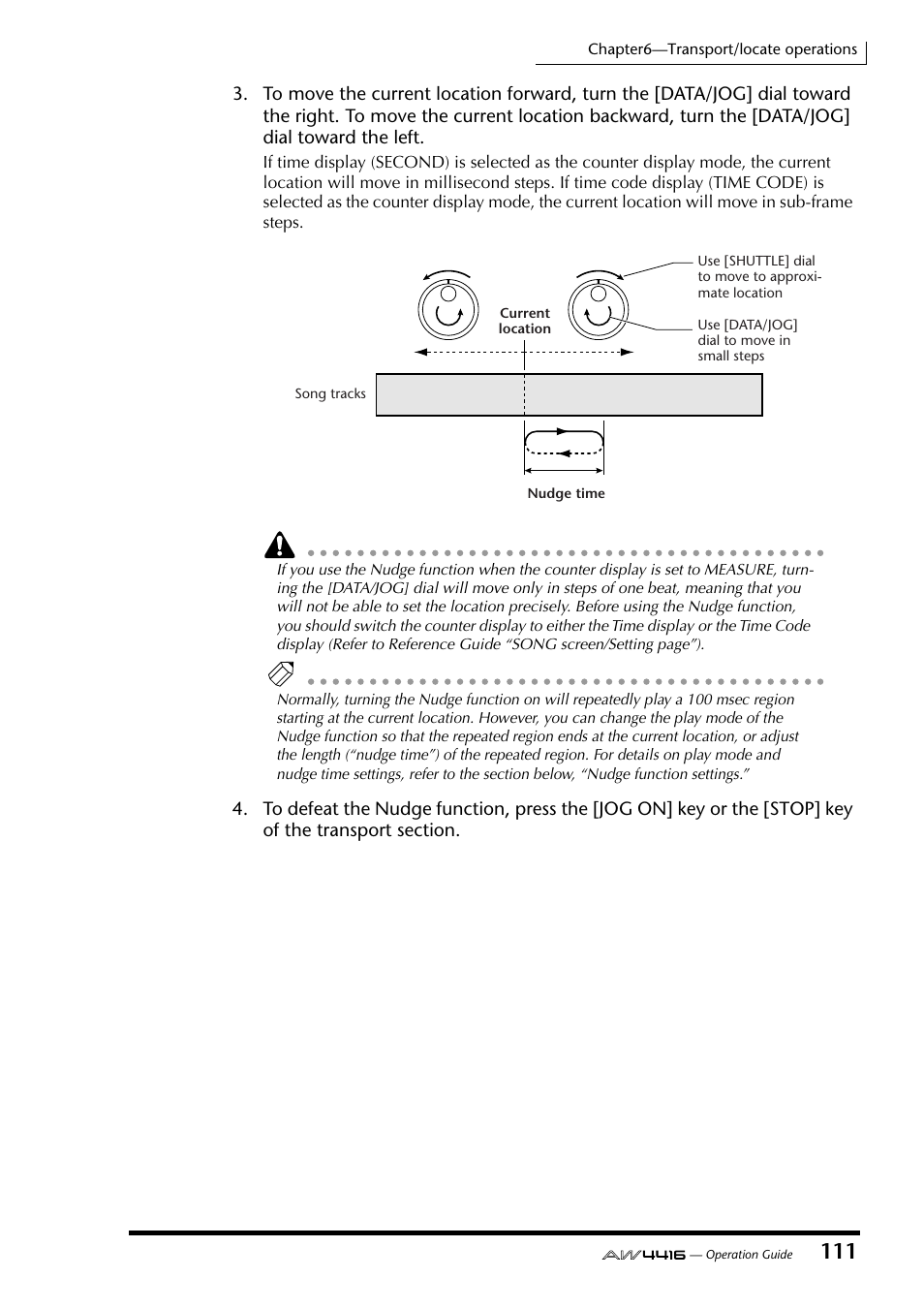 Yamaha AW4416 User Manual | Page 123 / 280