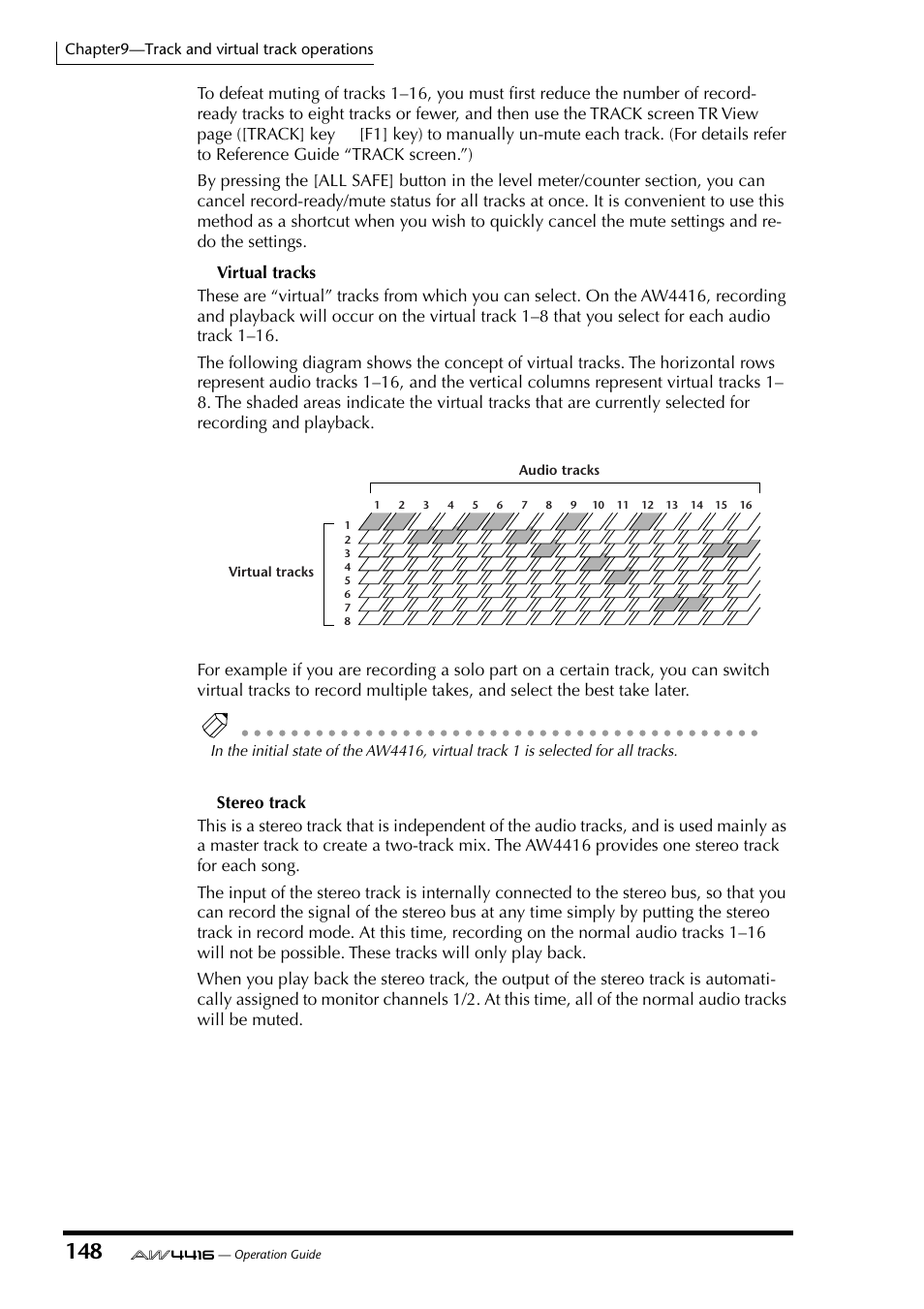 Yamaha AW4416 User Manual | Page 159 / 280