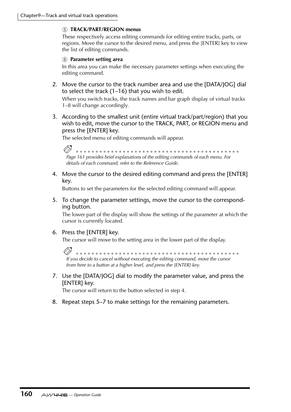 Yamaha AW4416 User Manual | Page 171 / 280