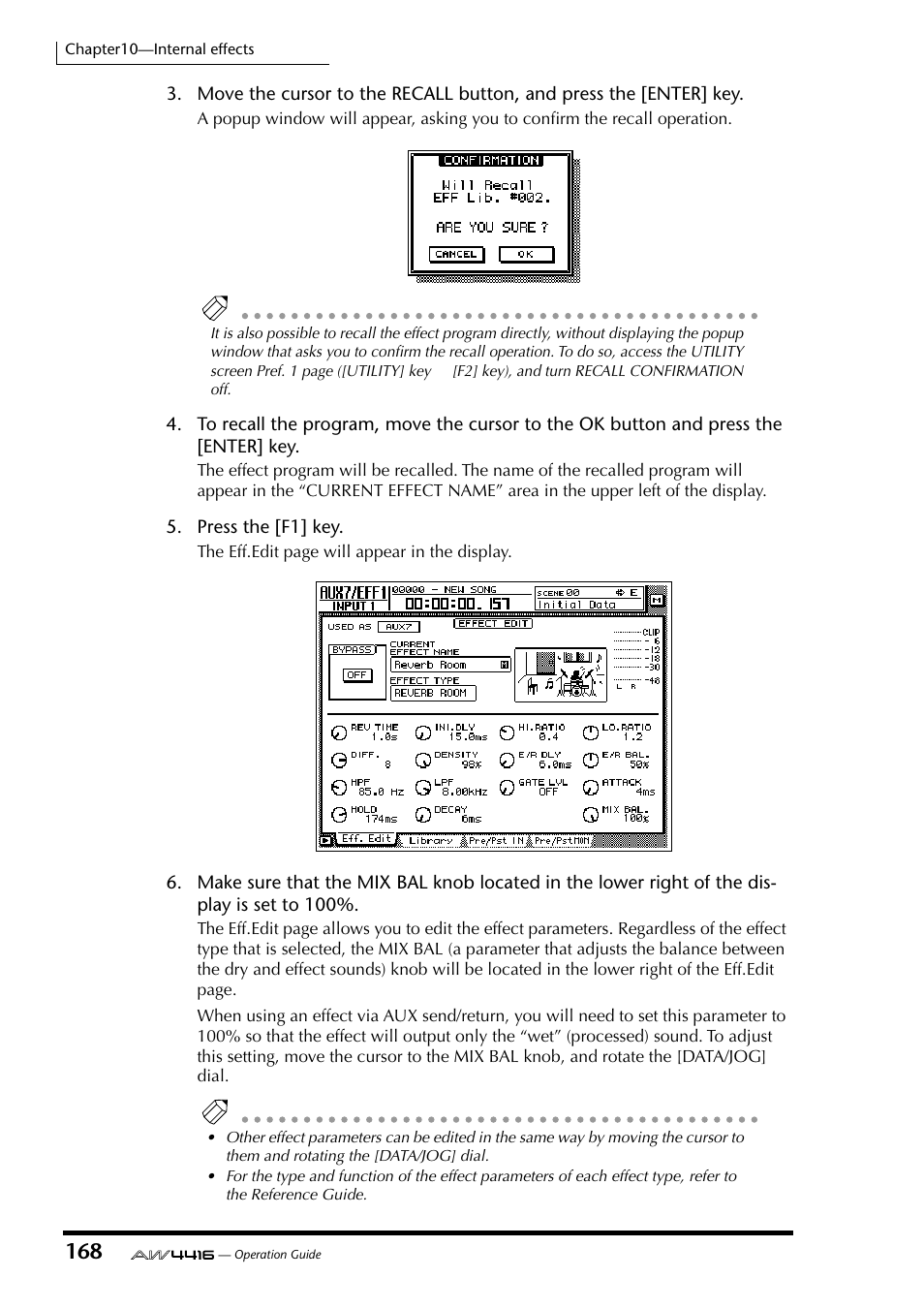 Yamaha AW4416 User Manual | Page 178 / 280