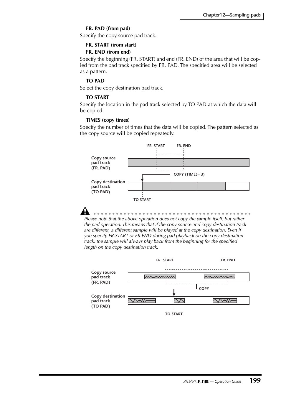 Yamaha AW4416 User Manual | Page 209 / 280