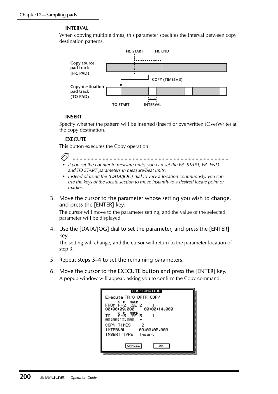 Yamaha AW4416 User Manual | Page 210 / 280