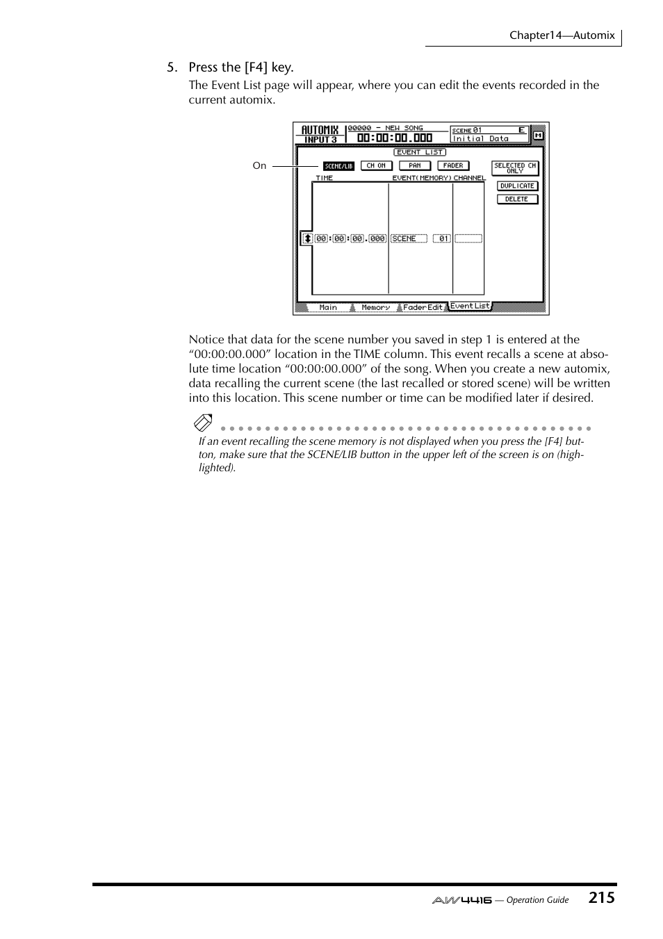 Yamaha AW4416 User Manual | Page 225 / 280