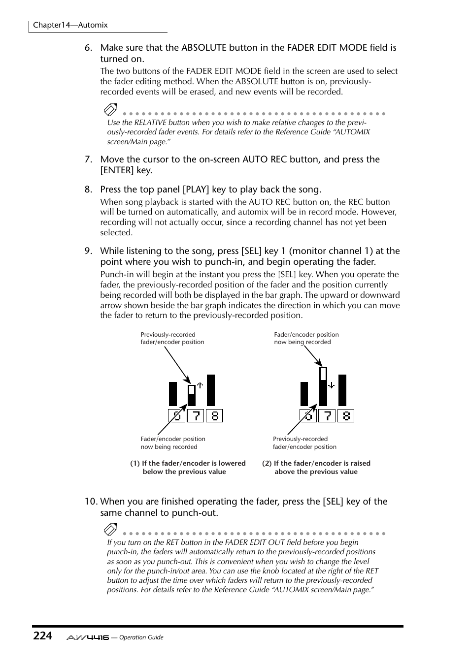 Yamaha AW4416 User Manual | Page 234 / 280