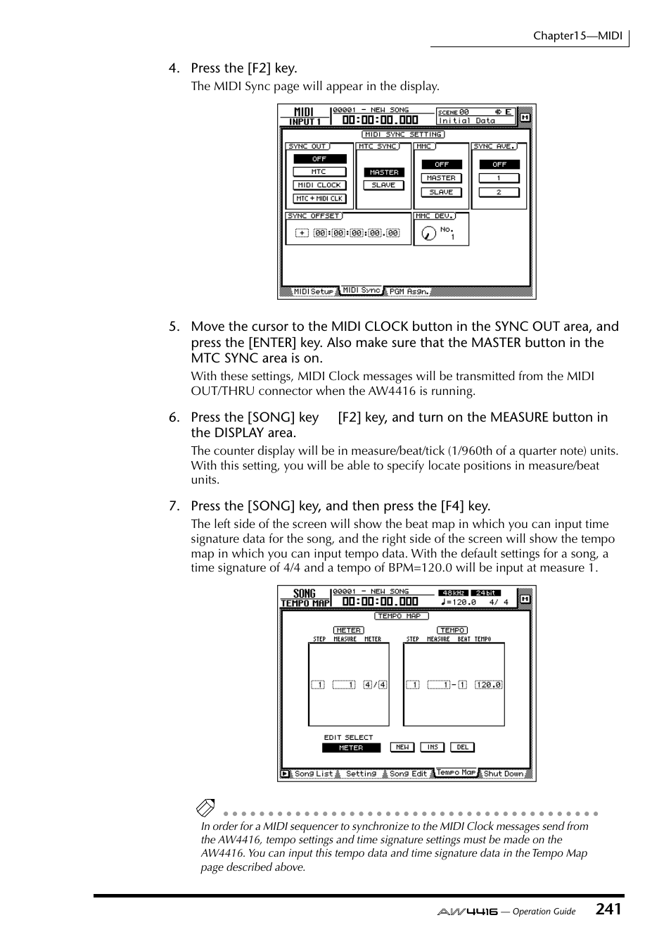 Yamaha AW4416 User Manual | Page 251 / 280