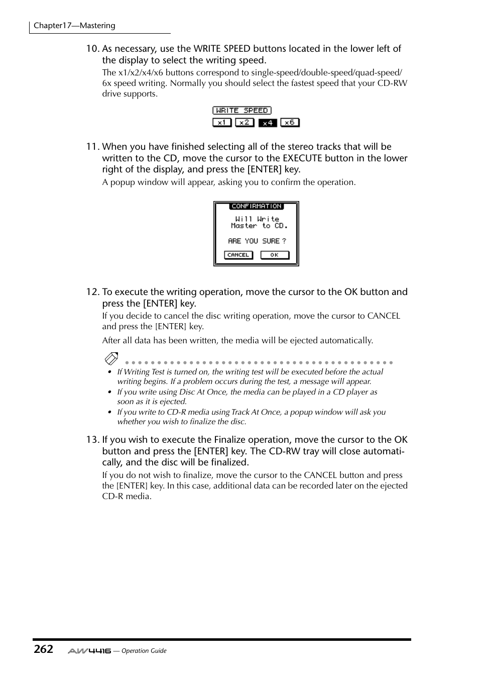 Yamaha AW4416 User Manual | Page 272 / 280