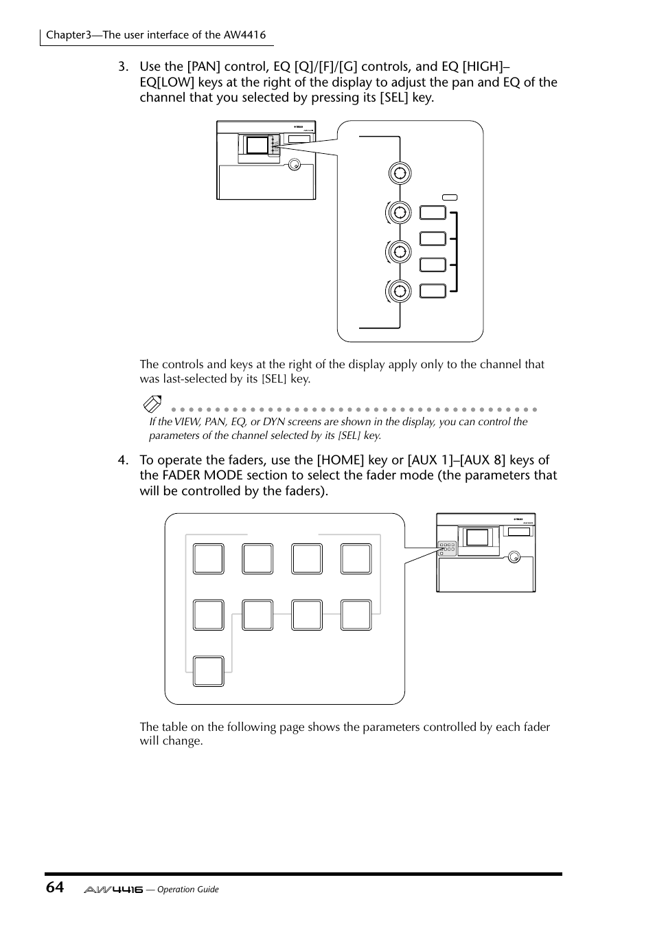 Yamaha AW4416 User Manual | Page 78 / 280
