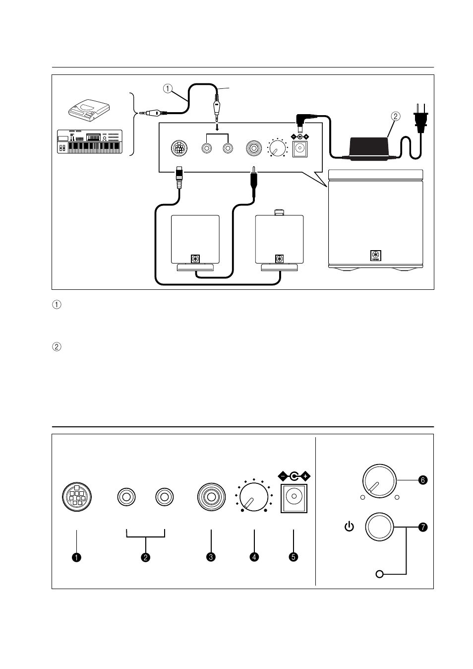 Yamaha YST-MS30 User Manual | Page 3 / 6