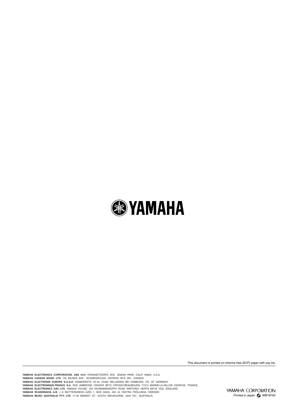 Yamaha mcx-1000 User Manual | Page 148 / 148