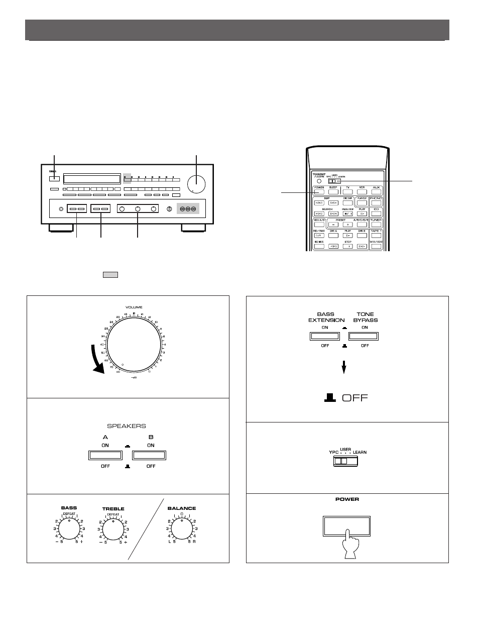 Adjustment before operation | Yamaha RX-V1070 User Manual | Page 12 / 31