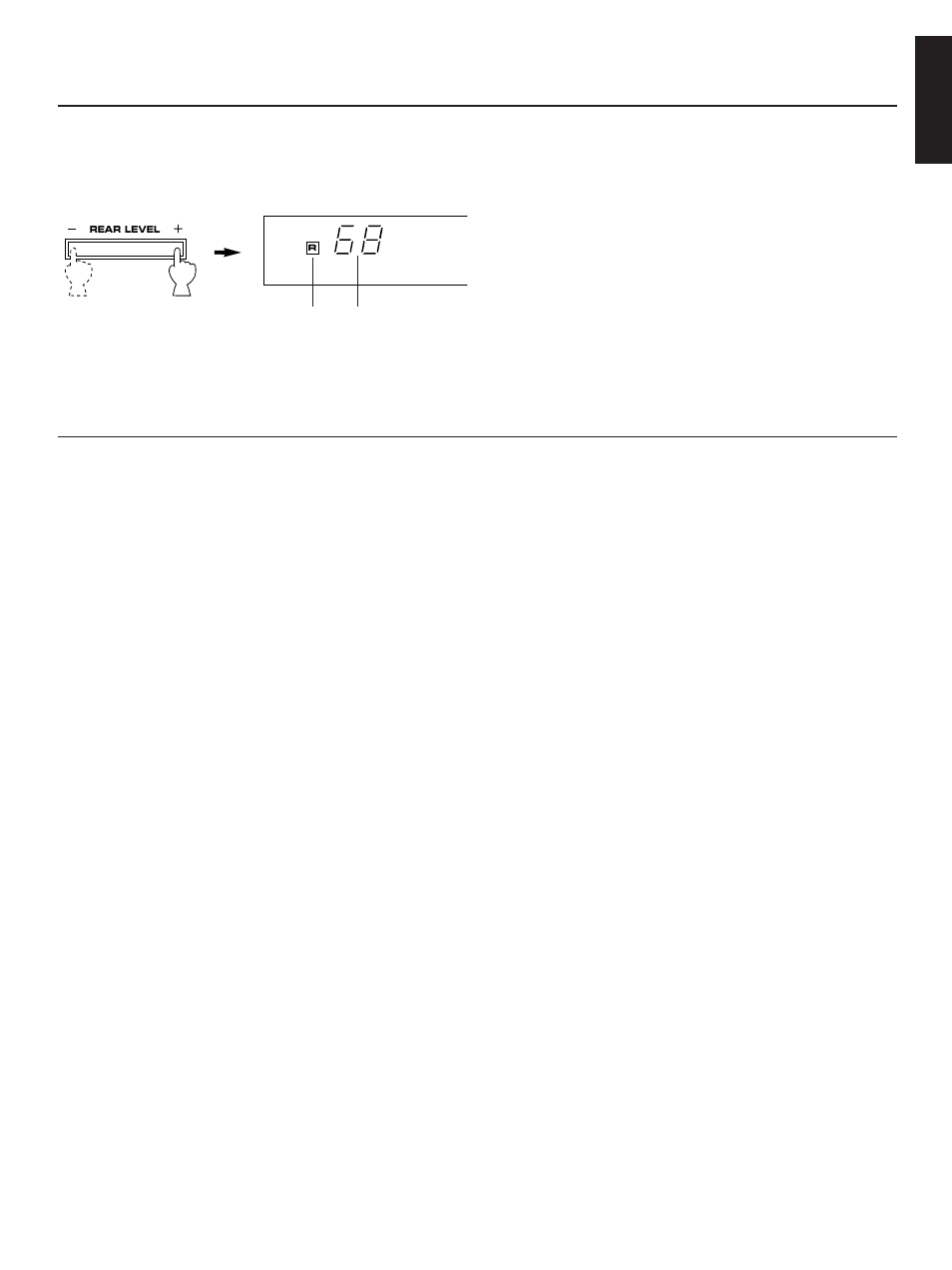 23 english adjustment of the rear level | Yamaha RX-V1070 User Manual | Page 23 / 31