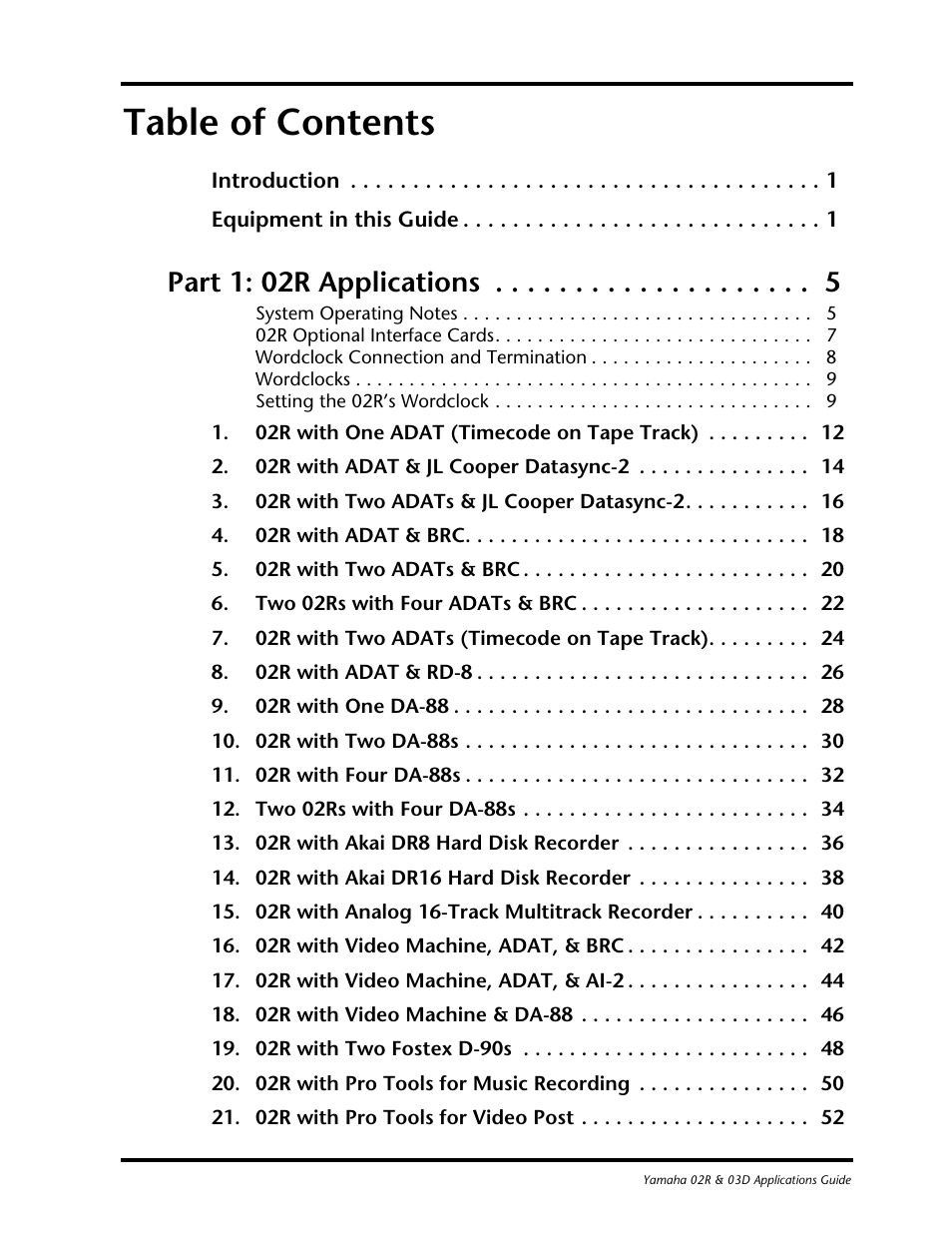 Yamaha 03D User Manual | Page 2 / 89