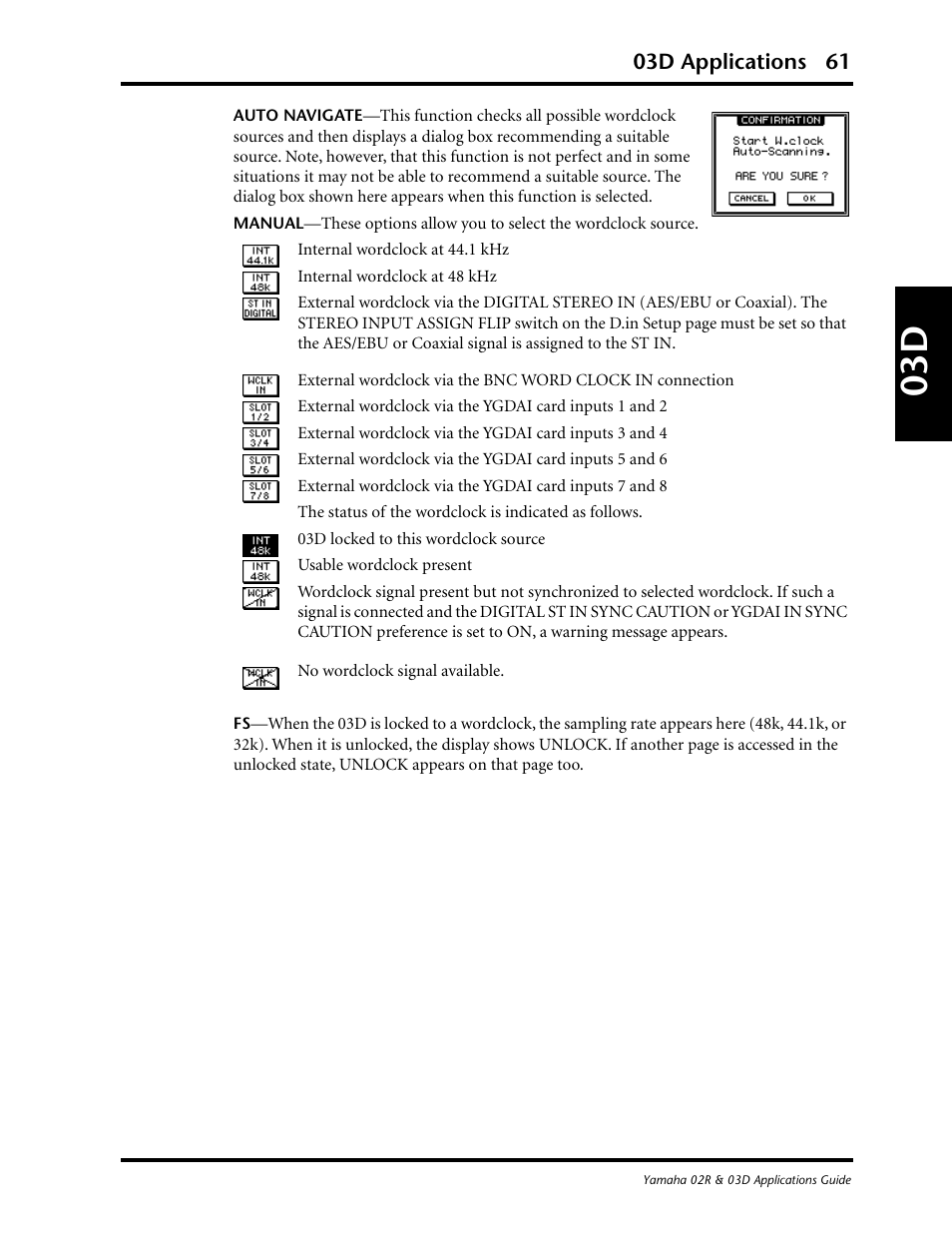 Yamaha 03D User Manual | Page 66 / 89