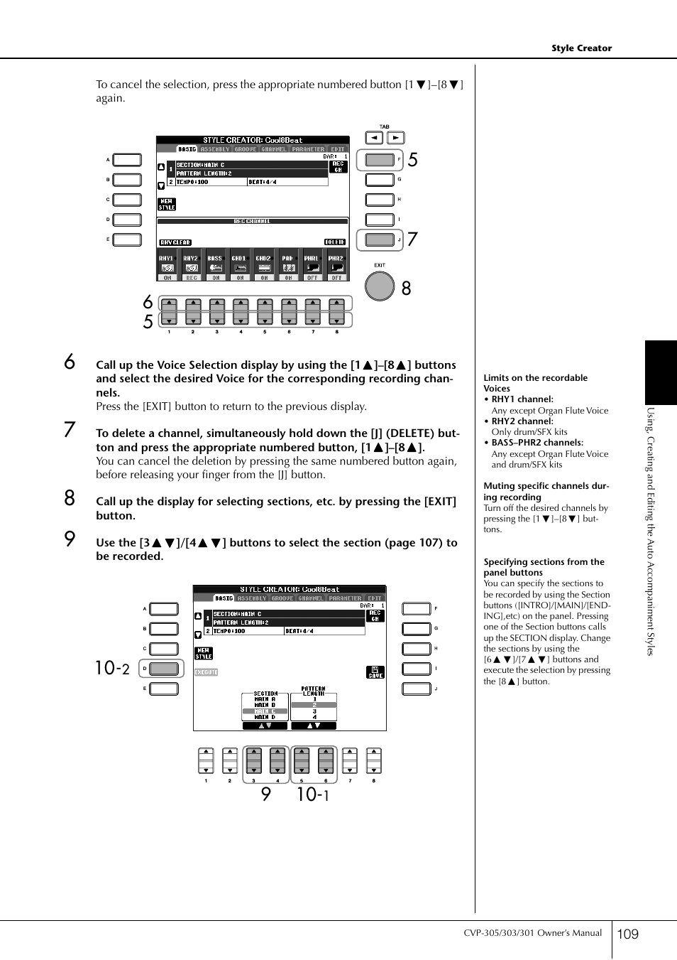 Yamaha 303 User Manual | Page 109 / 220