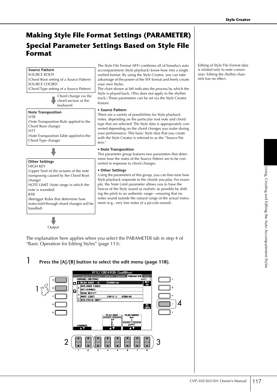 Yamaha 303 User Manual | Page 117 / 220