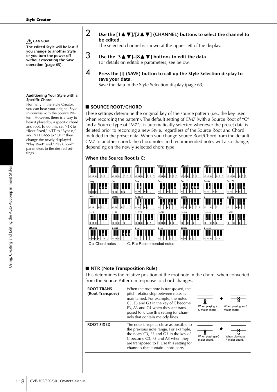 Yamaha 303 User Manual | Page 118 / 220