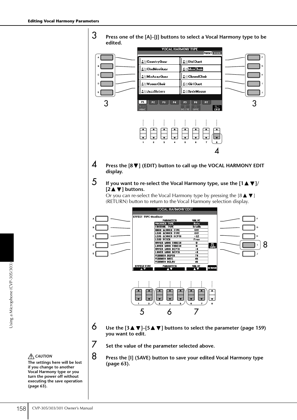 Yamaha 303 User Manual | Page 158 / 220