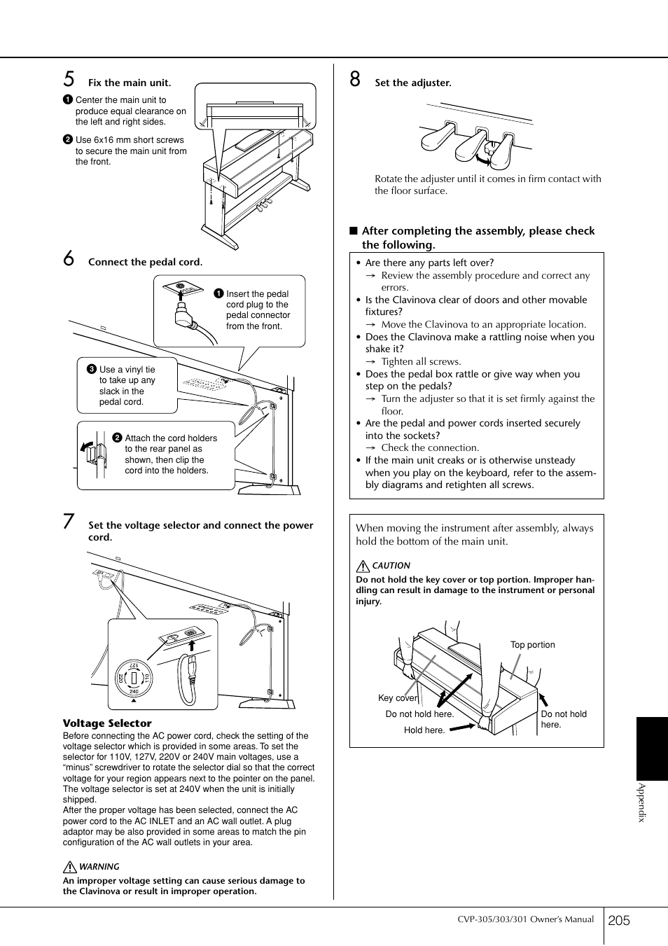 Yamaha 303 User Manual | Page 205 / 220