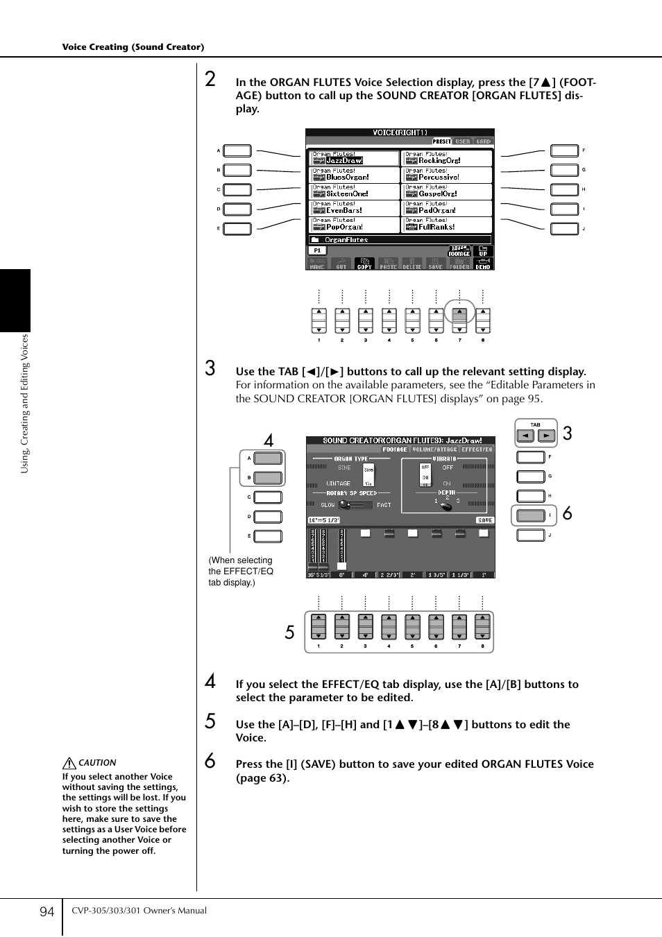 Yamaha 303 User Manual | Page 94 / 220