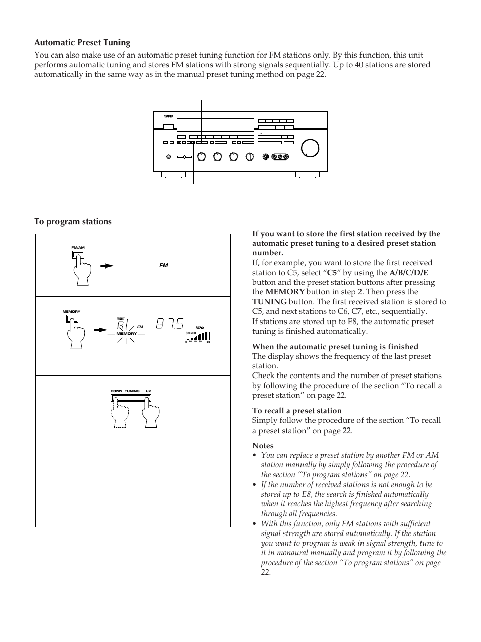 Yamaha RX-V890 User Manual | Page 23 / 39