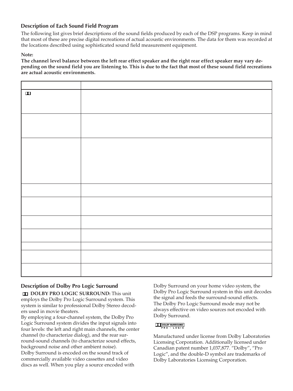 Yamaha RX-V890 User Manual | Page 26 / 39