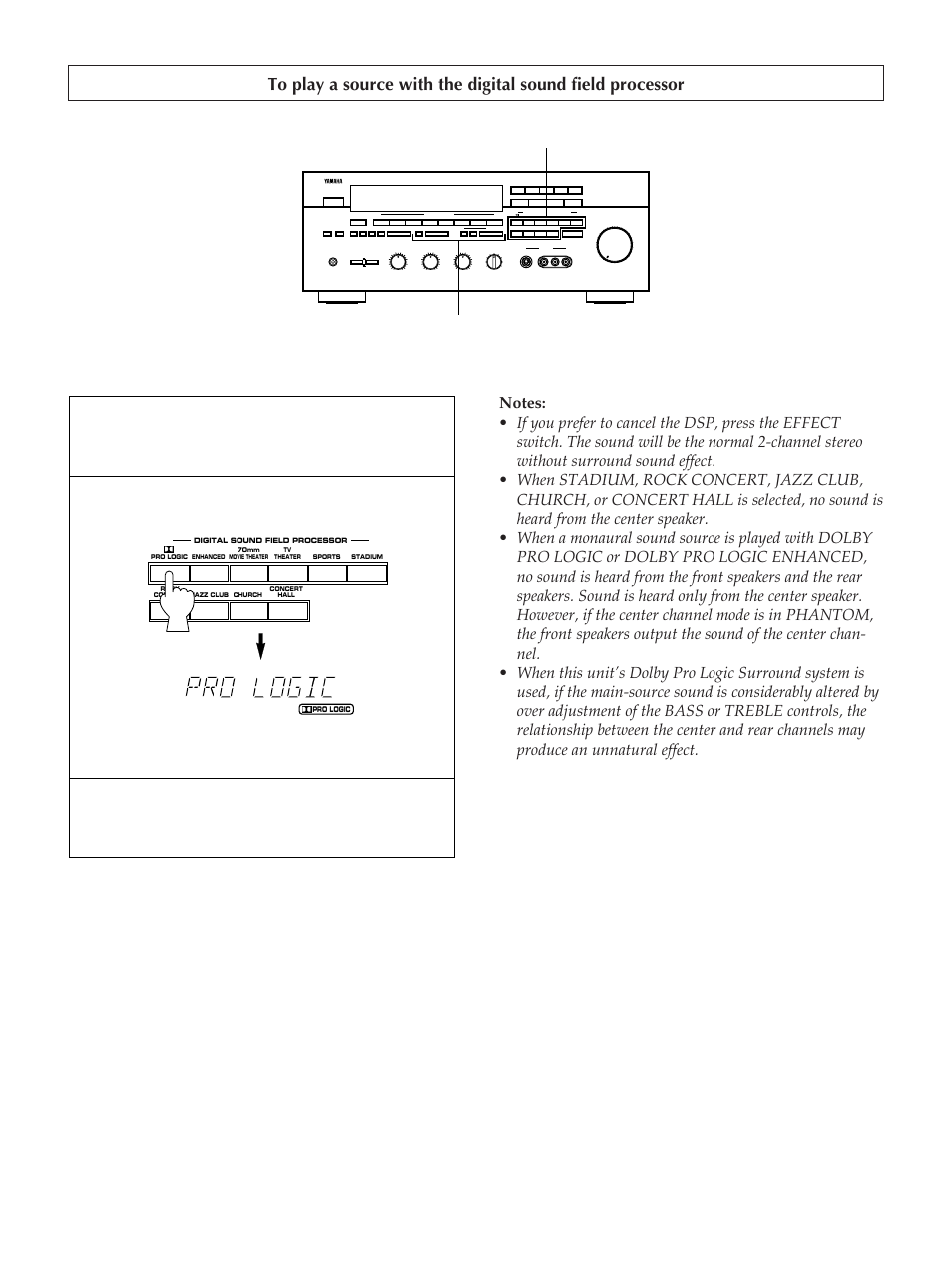 Yamaha RX-V890 User Manual | Page 27 / 39