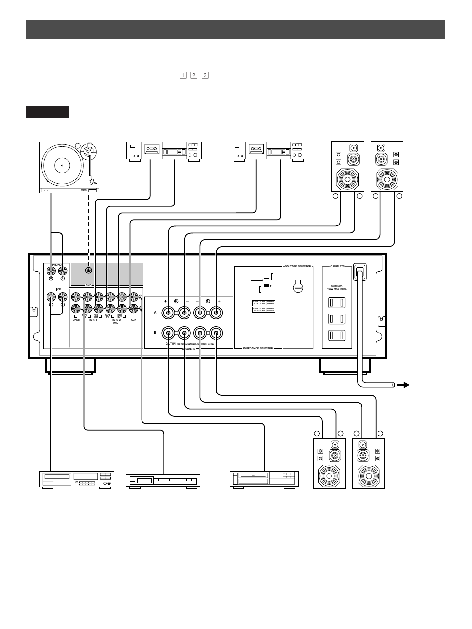 Connections, Ax-492 | Yamaha AX-892 User Manual | Page 6 / 24