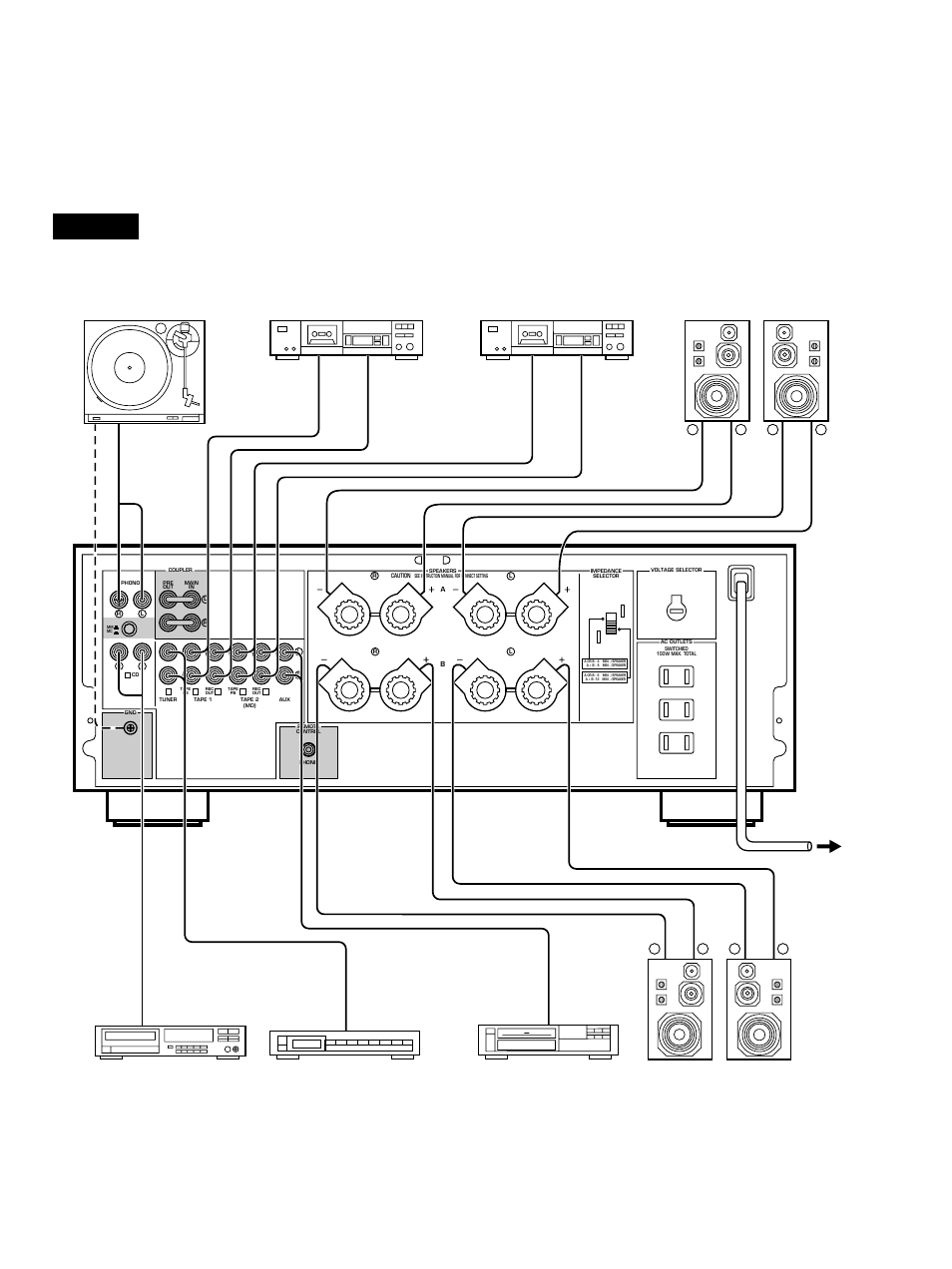 Ax-892, General model | Yamaha AX-892 User Manual | Page 8 / 24