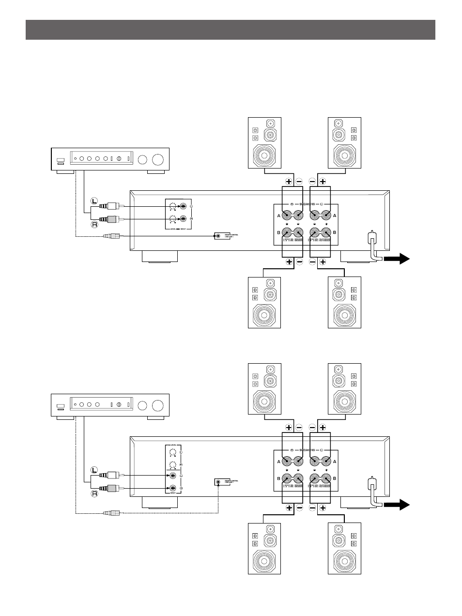 Connections, Mx-1, Mx-2 | Pre-amplifier etc | Yamaha MX-1 User Manual | Page 4 / 8