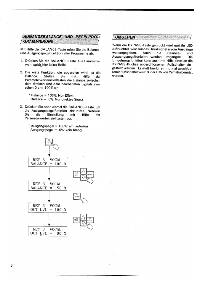 Yamaha SPX90 II User Manual | Page 74 / 101