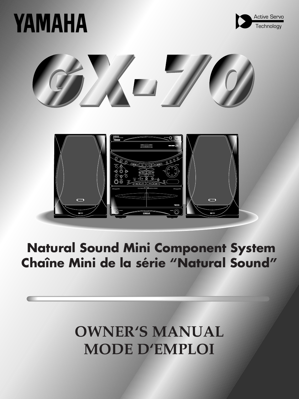 Yamaha GX-70 User Manual | 72 pages