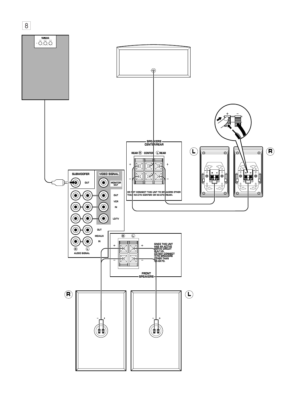 Lr r l | Yamaha GX-70 User Manual | Page 10 / 72