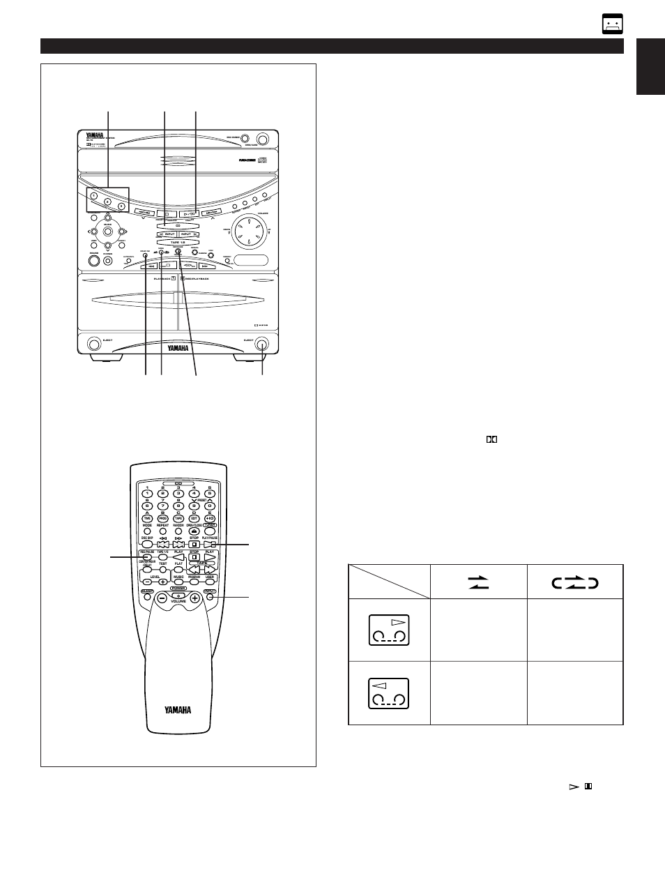 Recording compact discs, General information, Cd synchronized recording | E-35 english | Yamaha GX-70 User Manual | Page 47 / 72