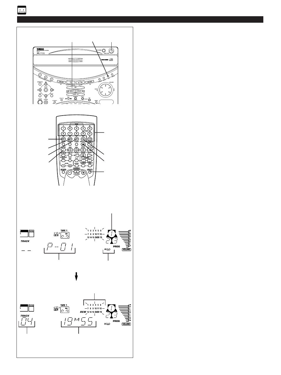 Time, Follow steps 3–6 on page 38 | Yamaha GX-70 User Manual | Page 52 / 72