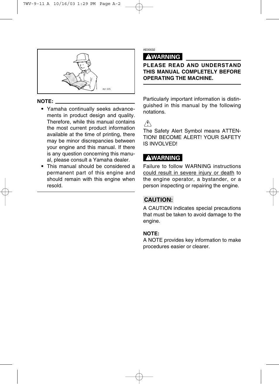 Yamaha EF4000DE User Manual | Page 4 / 62