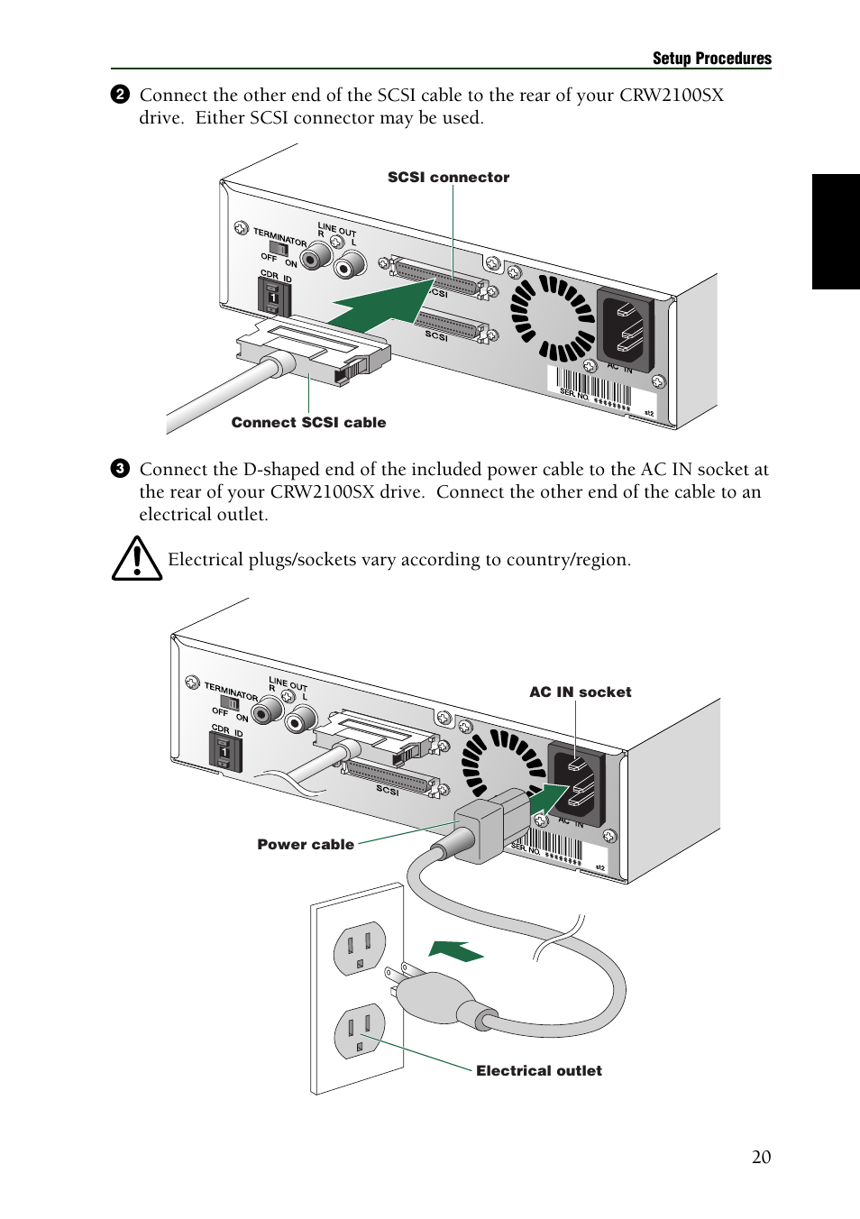 Yamaha CRW2100SX User Manual | Page 29 / 48