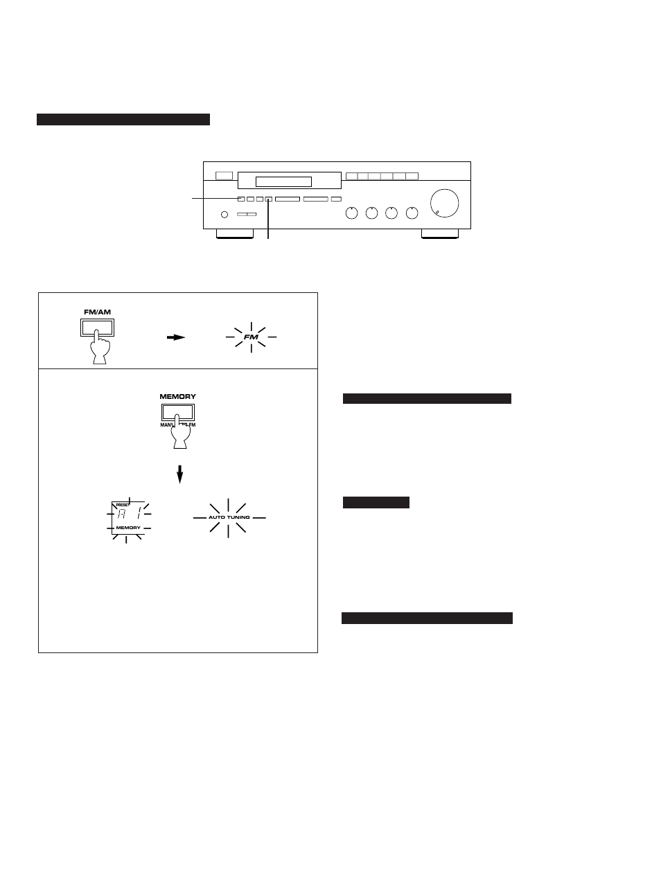 14 automatic preset tuning | Yamaha RX-385 User Manual | Page 14 / 25