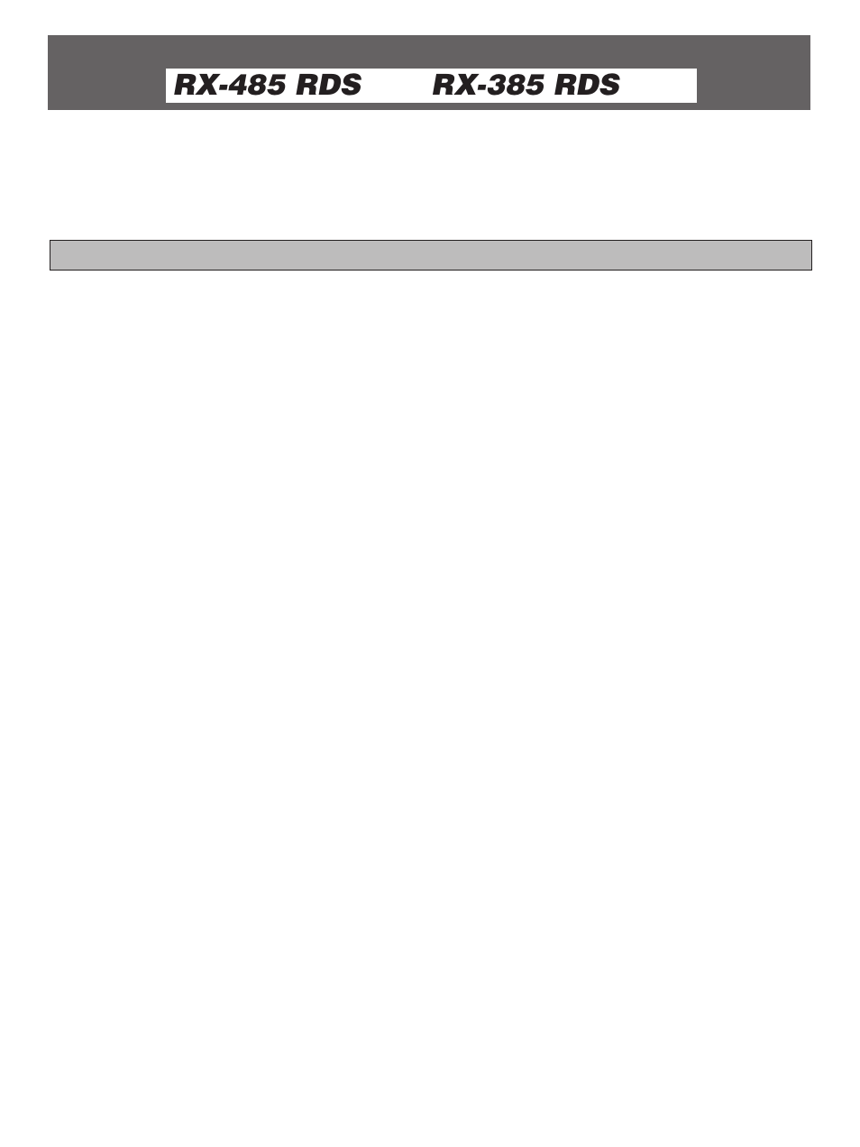 Yamaha RX-385 User Manual | Page 16 / 25