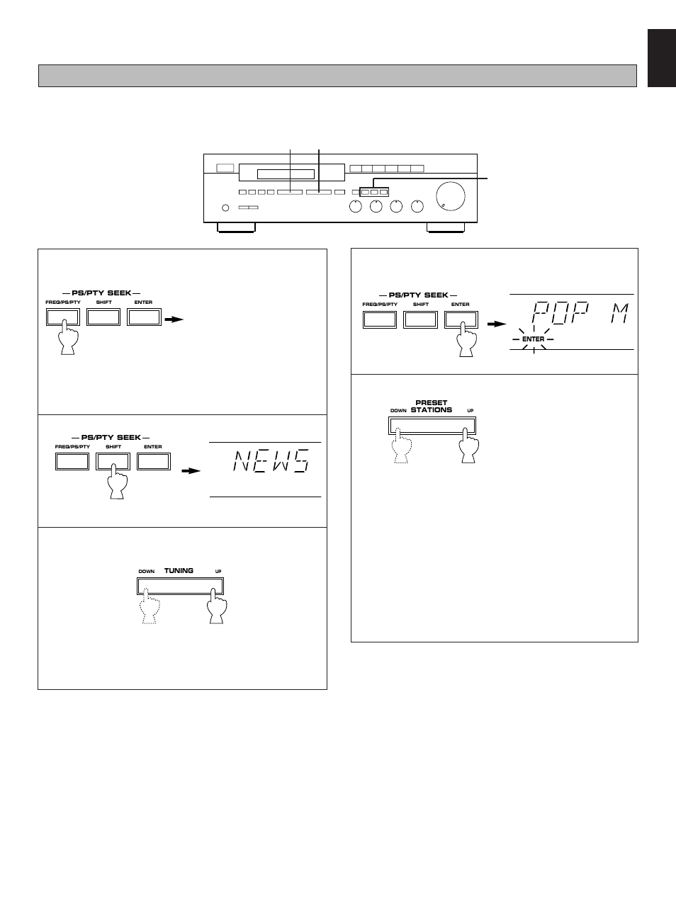 English | Yamaha RX-385 User Manual | Page 19 / 25