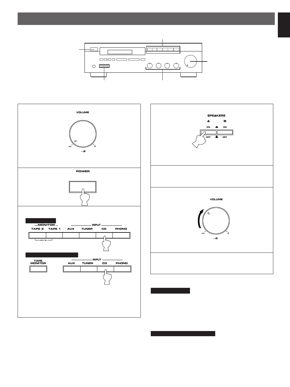 Operations, English | Yamaha RX-385 User Manual | Page 9 / 25