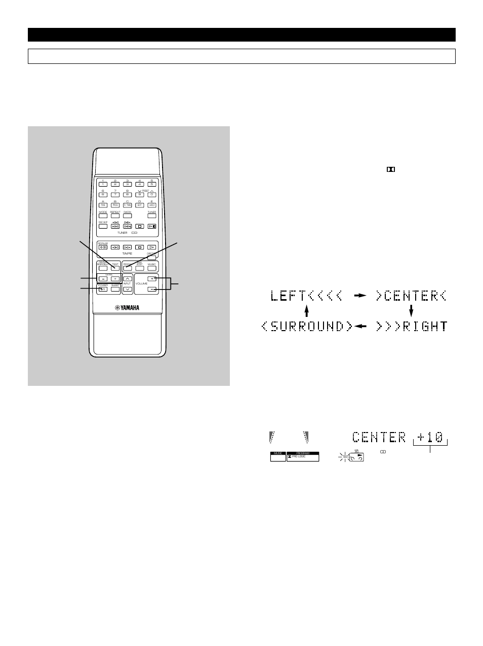 Speaker balance adjustment, E-10 preparations and connections, Example) | Turn on the power, Turn down the volume to minimum, Changes | Yamaha GX-700 User Manual | Page 18 / 52