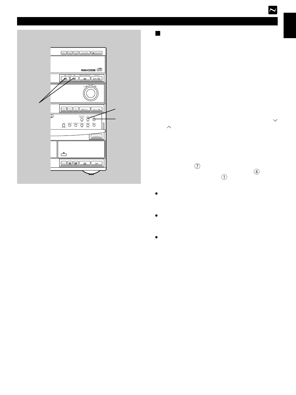 Flash. the preset station number | Yamaha GX-700 User Manual | Page 31 / 52